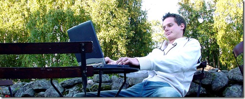 Guy With Laptop