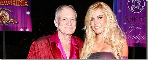 Hugh Hefner and Crystal Harris - WENN.com