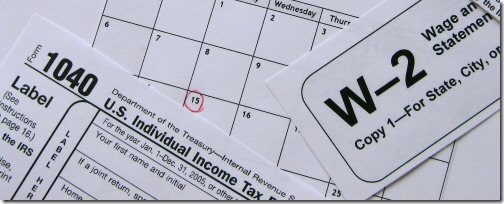 Tax Forms Header