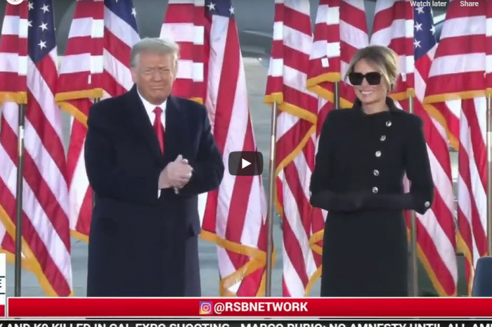 President Trump’s Sendoff Ceremony