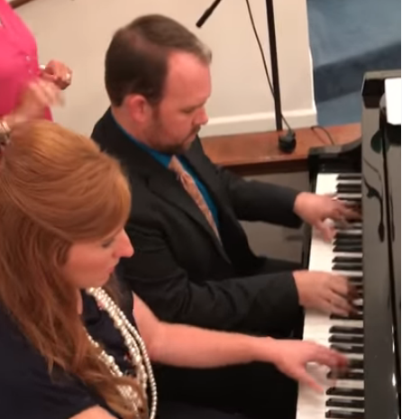 Revolving Piano Duet