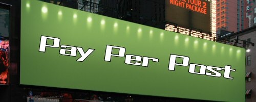 Pay Per Post – What’s That About Page Rank?