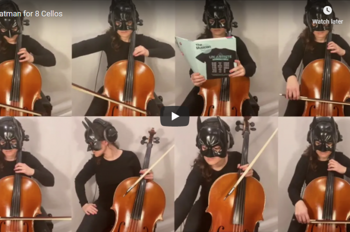 The Batman Theme Arranged for 8 Cellos