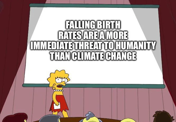 Falling Birth Rates vs. Climate Change